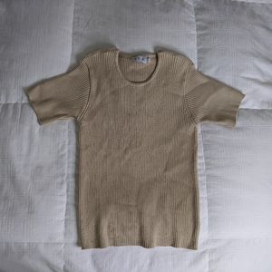 XLE Hudson Rib Knitted Tee Women's size Small